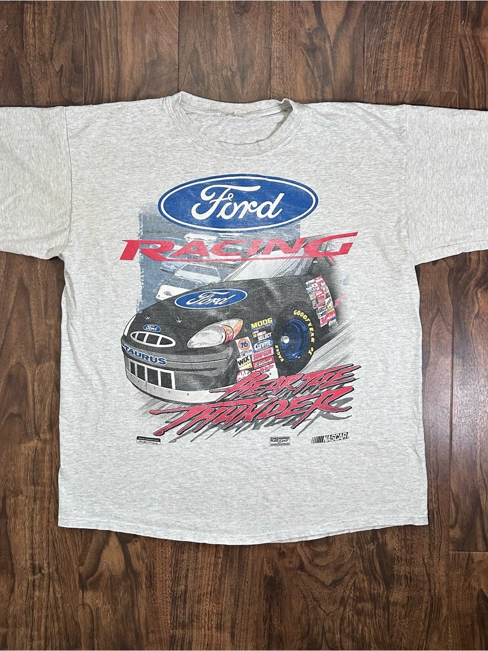 Vintage Ford Racing T Shirt “Hear The Thunder”